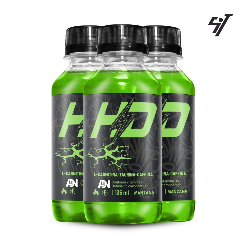 FAT BURN ADN HD X 15 BOT. MANZANA - 1