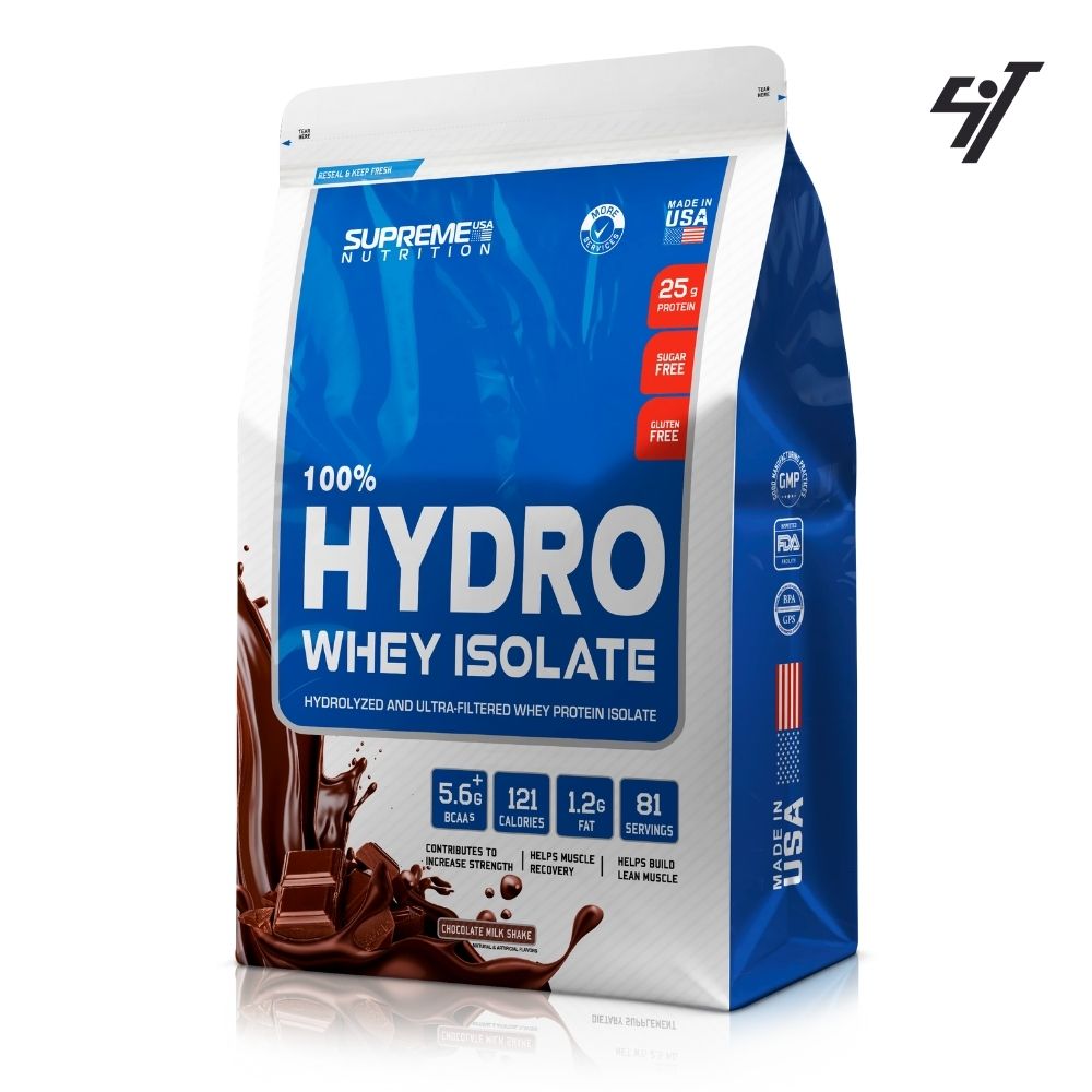 100% HYDRO WHEY ISOLATE CHOCOLATE 5.5 LB - 1