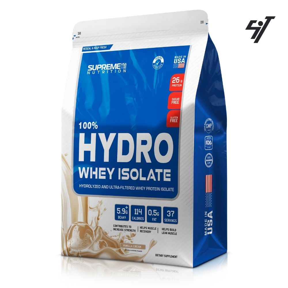 100% HYDRO WHEY ISOLATE VAINILLA 5.5 LB - 1