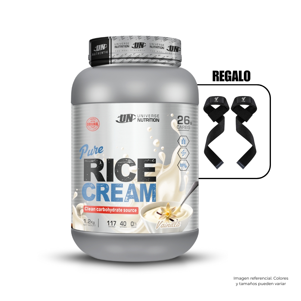 CREMA DE ARROZ 1.2 KG VAINILLA+STRAPS - 1