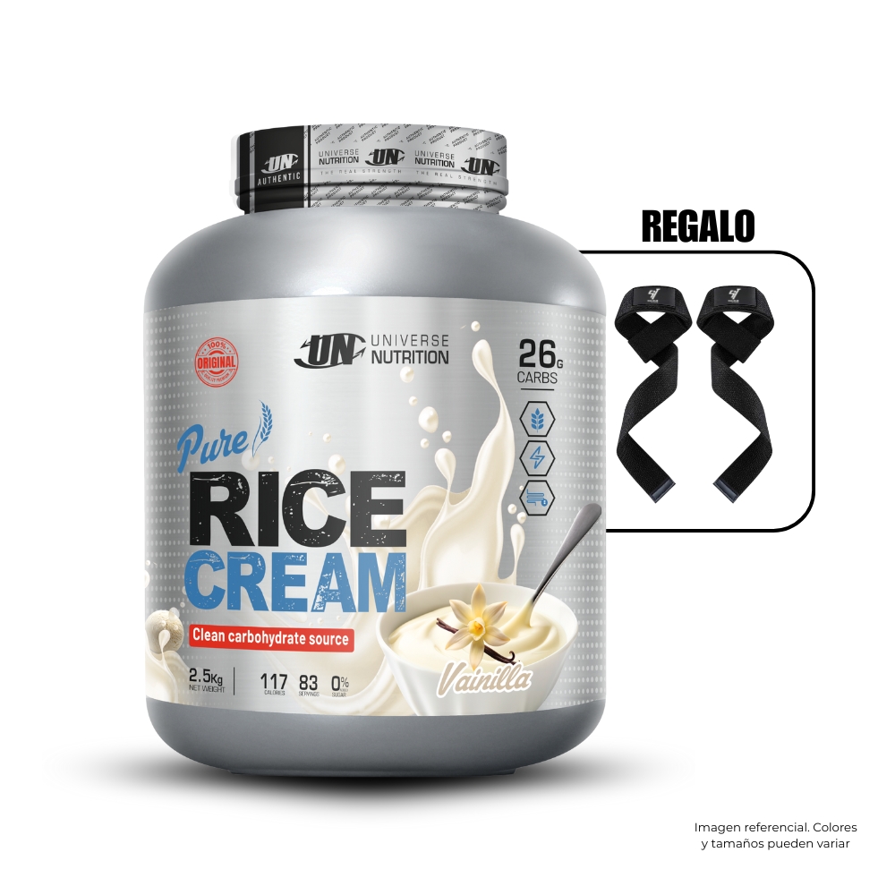 CREMA DE ARROZ 2.5 KG VAINILLA+STRAPS - 1