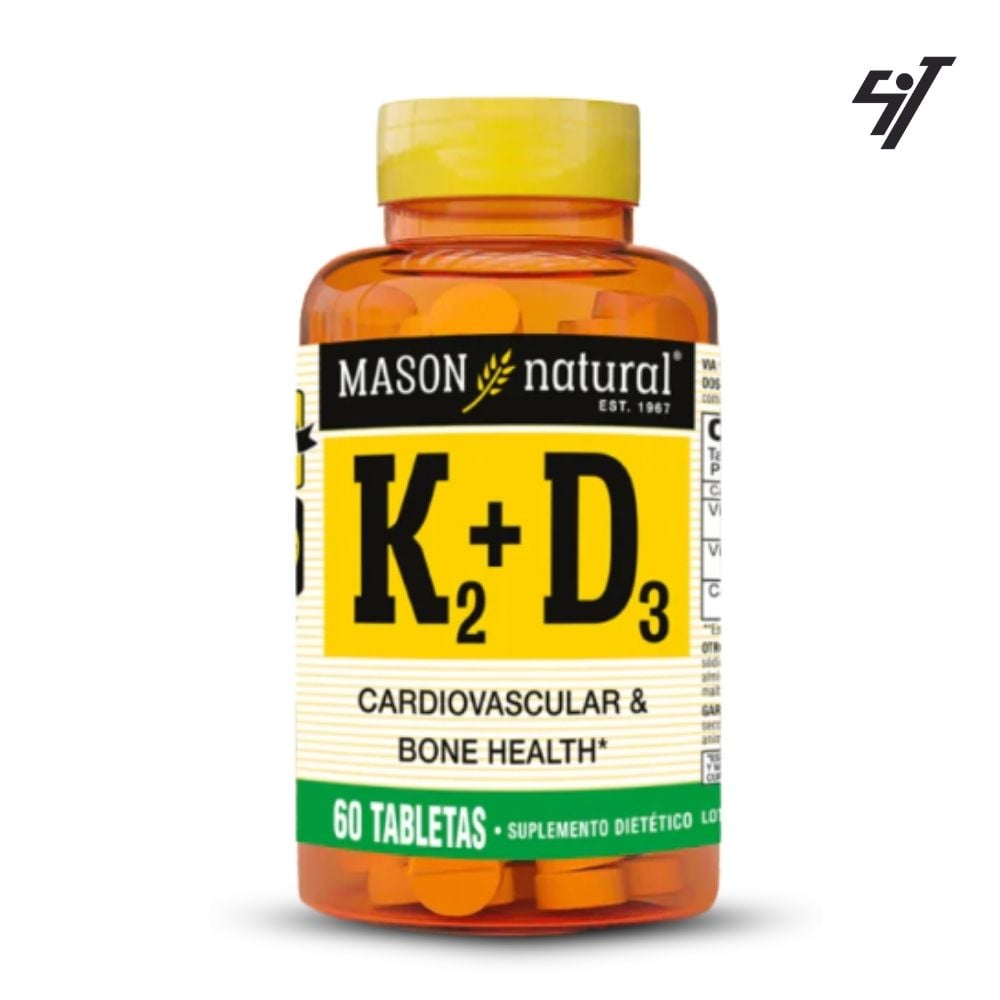 VITAMINA K2 + D3 60 TABLETAS - 1