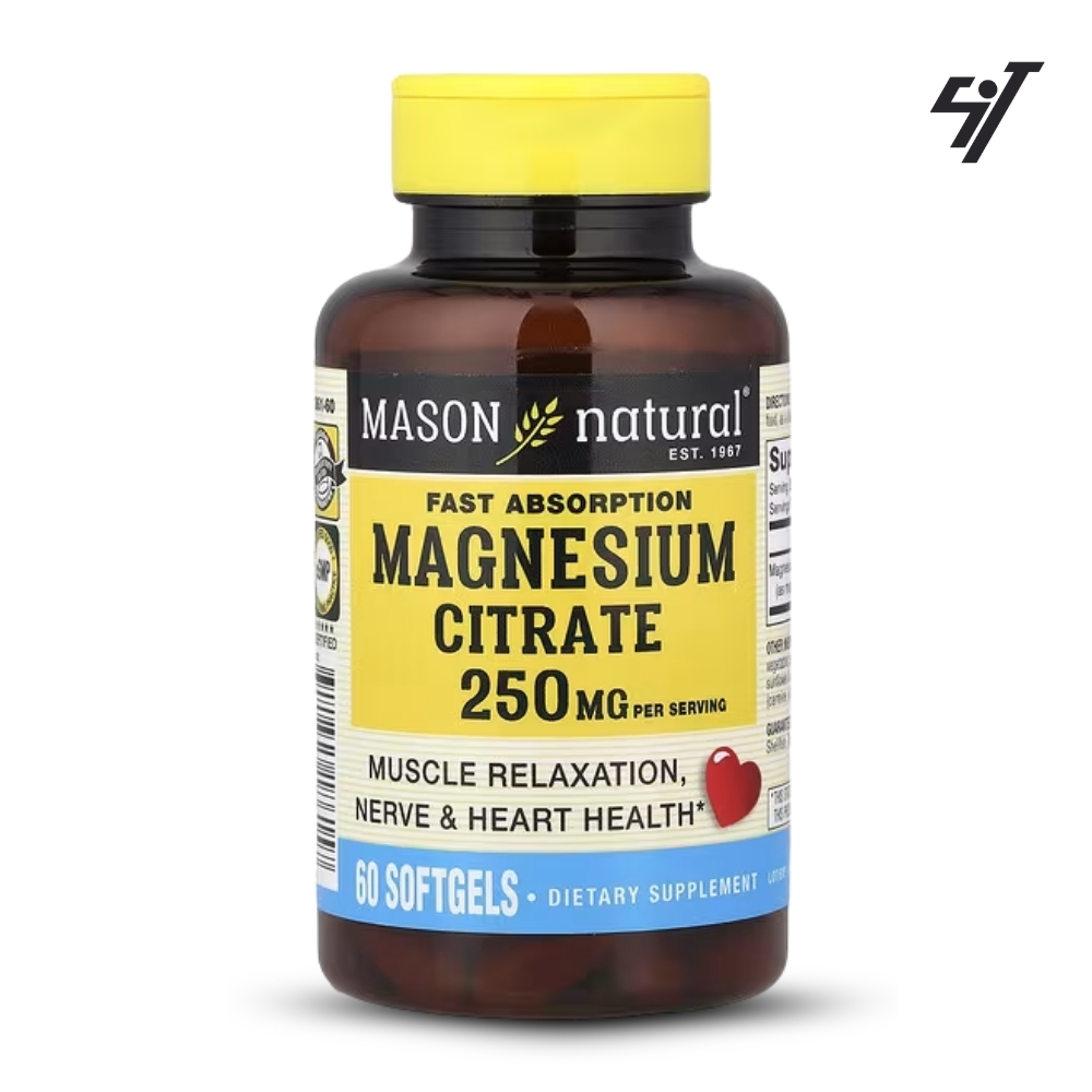 CITRATO DE MAGNESIO MASON 60 SOFTGELS - 1