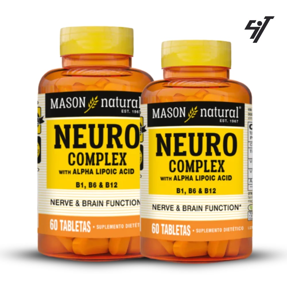 NEURO COMPLEX CON ÁCIDO ALFA LIPOICO 60 TABLETAS PACK X2 - 1