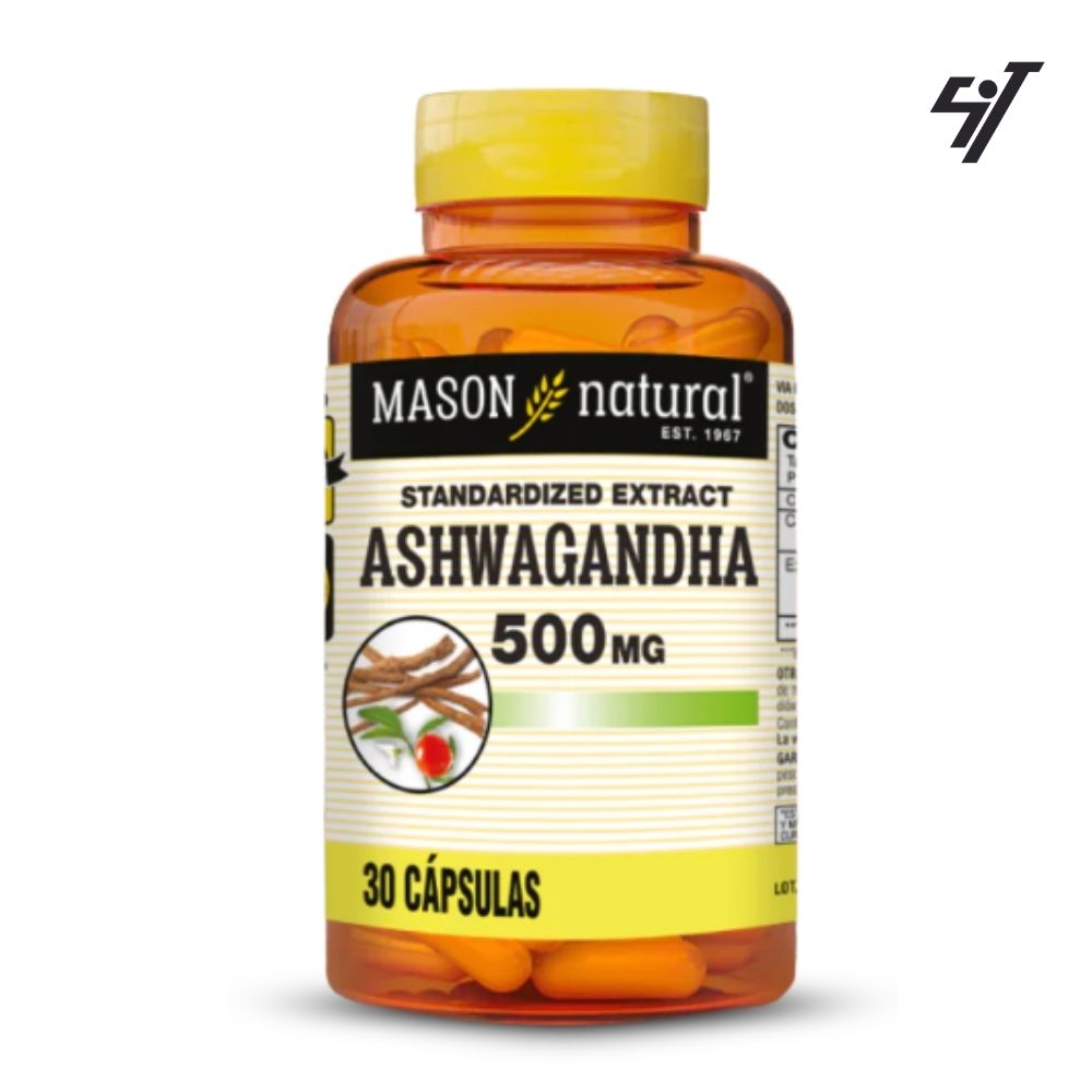 ASHWAGANDHA 500MG MASON 30 CAPS - 1