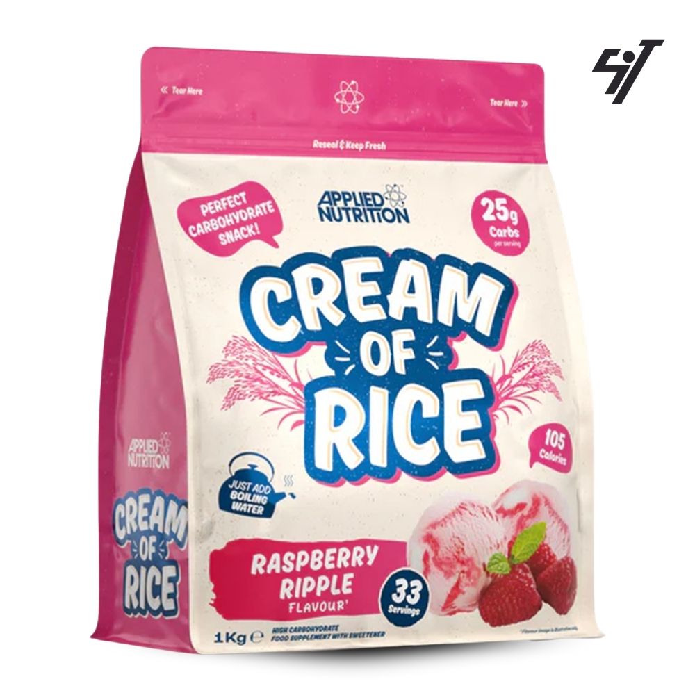CREMA DE ARROZ APPLIED NUTRITION 1KG FRESA - 1