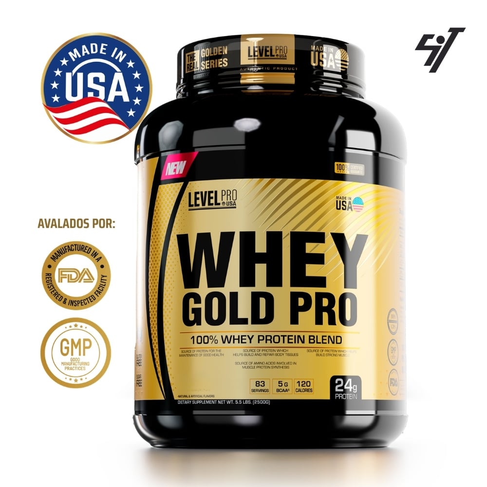 WHEY GOLD PRO 5.5LBS VAINILLA CREAM - 1