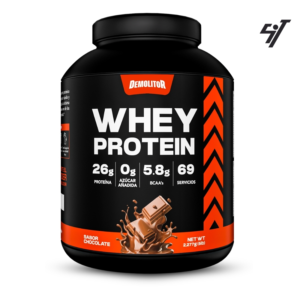 PROTEÍNA DEMOLITOR WHEY PROTEIN 5LB CHOCOLATE - 1