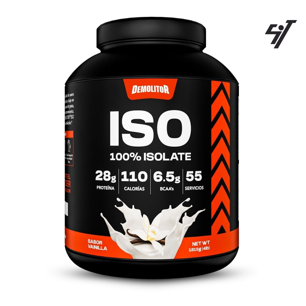 PROTEÍNA ISO 100% WHEY DEMOLITOR 4LB VAINILLA - 1