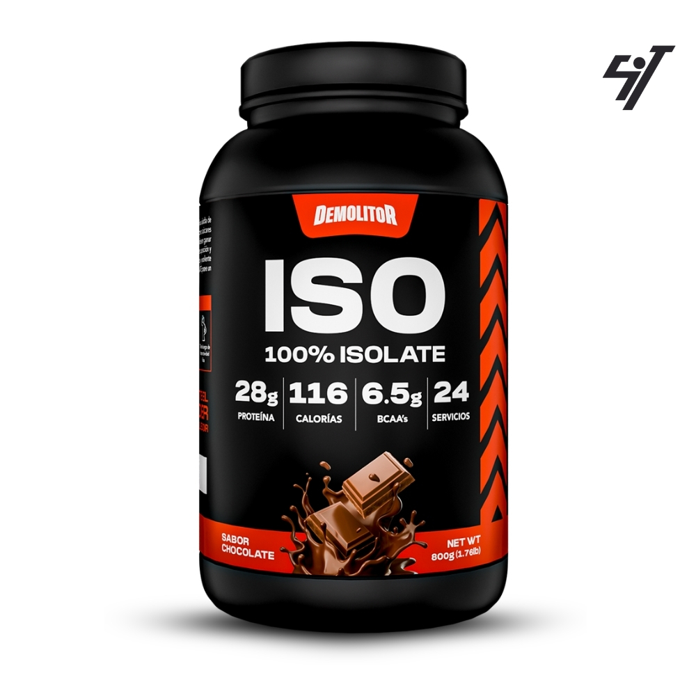PROTEÍNA ISO 100% WHEY DEMOLITOR 1.76LB CHOCOLATE - 1