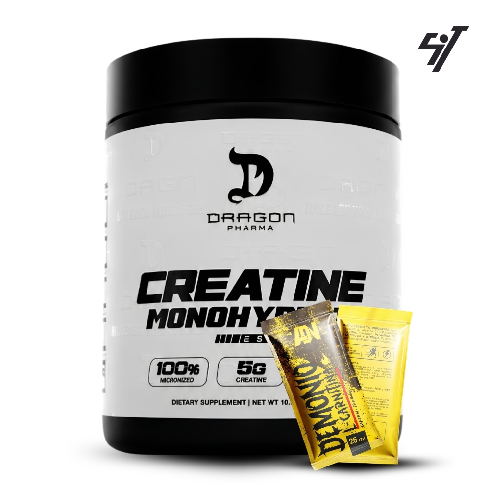 CREATINA MONOHIDRATADA 300G SIN SHAKER - 1