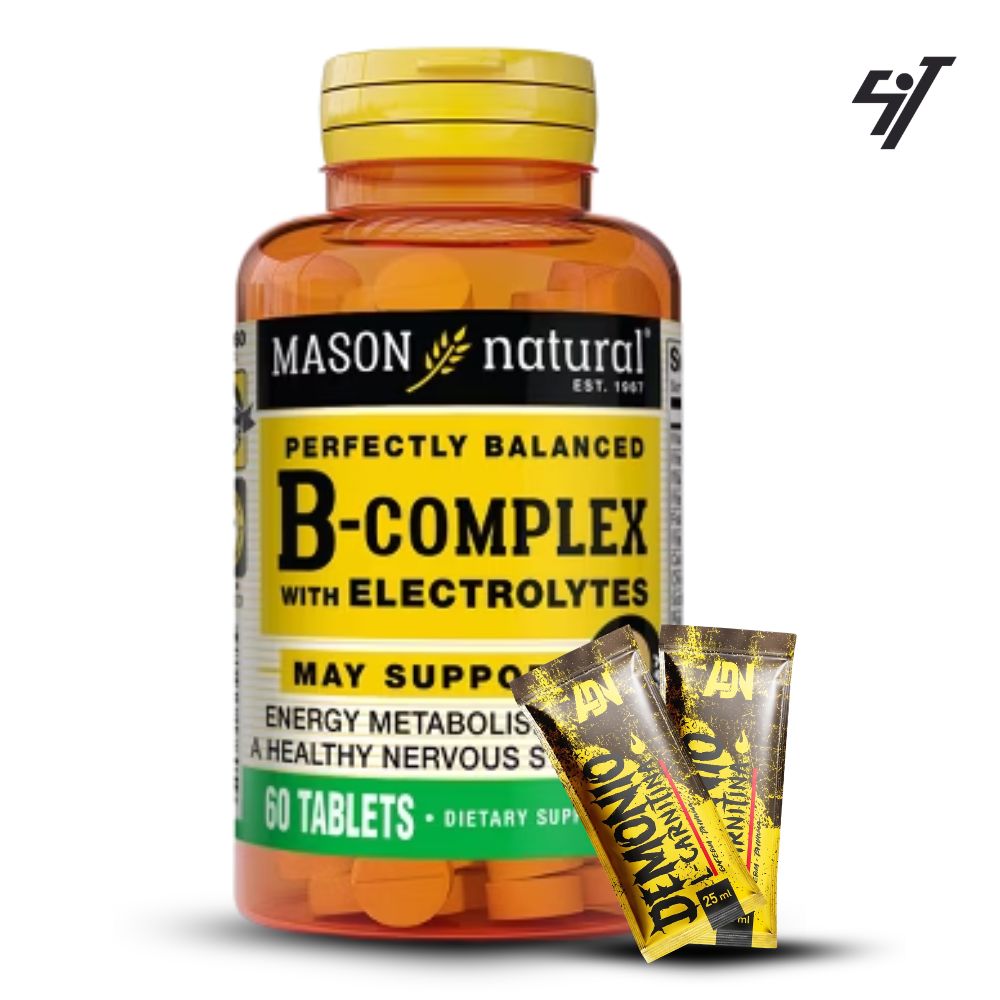 VITAMINA MASON B-COMPLEX WITH ELECTROLYTES (60 TAB) - 1
