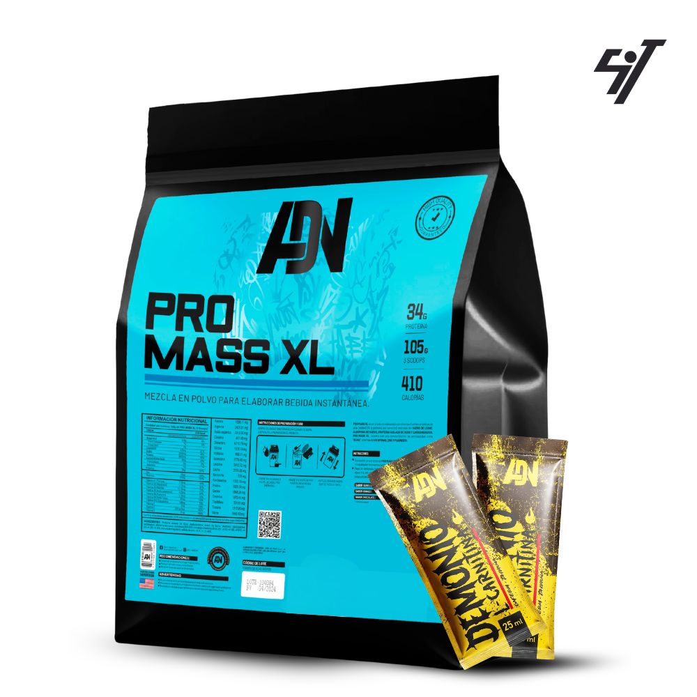 PROTEÍNA PRO MASS XL 3KG VAINILLA - 1
