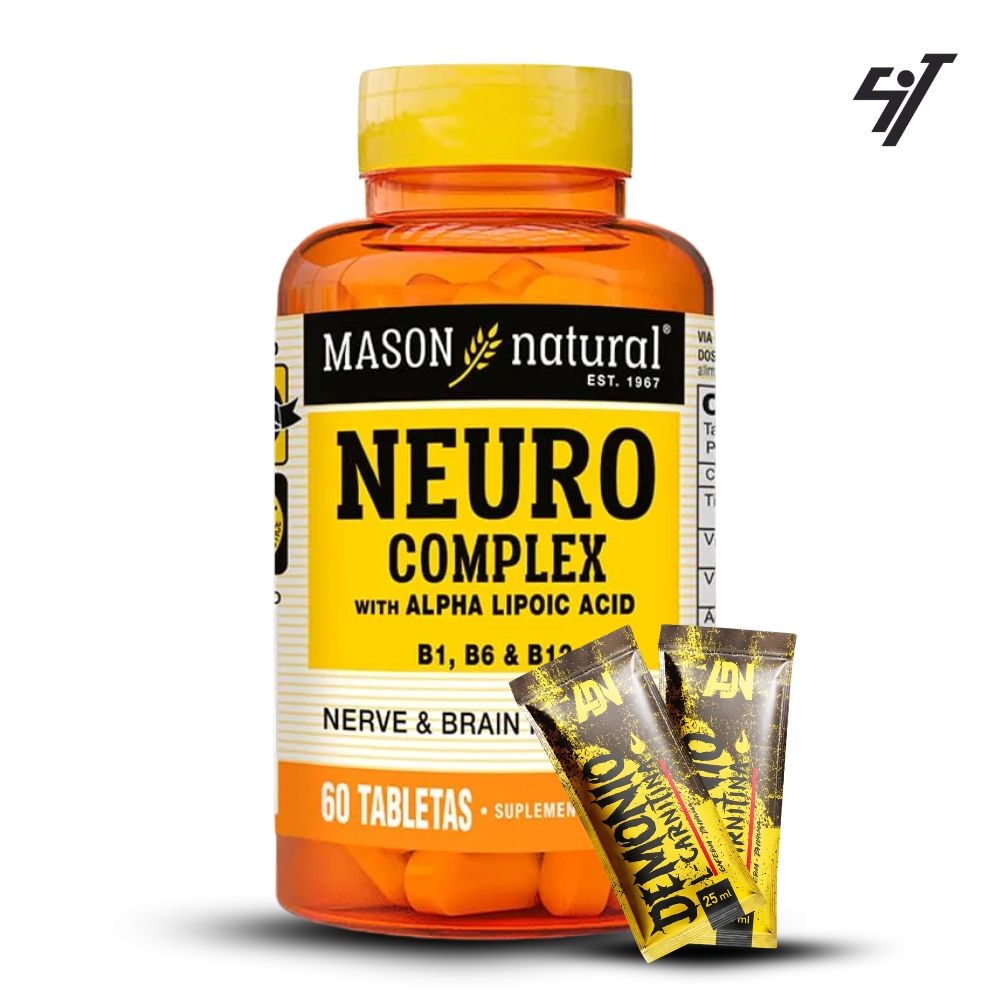 NEURO COMPLEX CON ÁCIDO ALFA LIPOICO 60 TABLETAS - 1