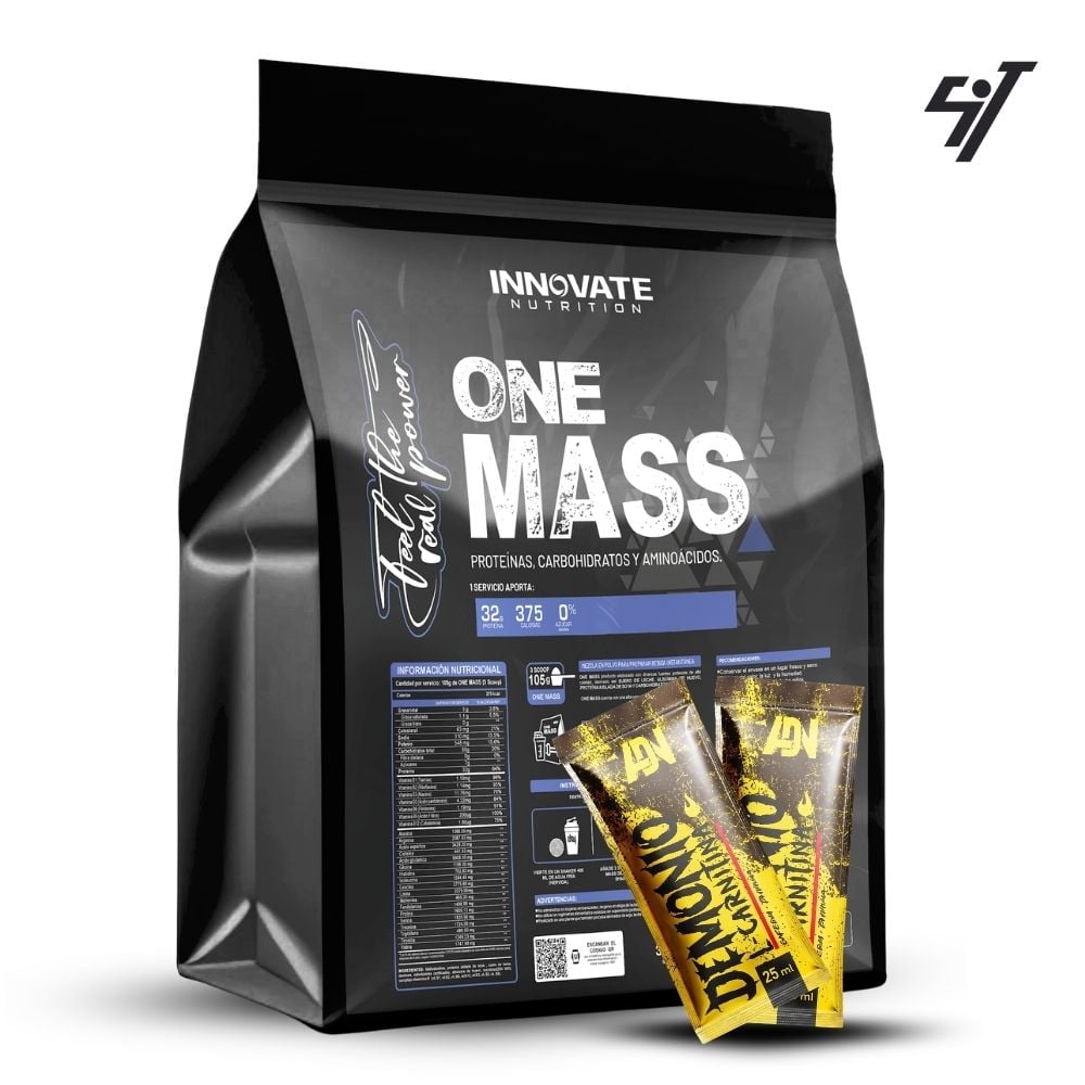 ONE MASS PROTEÍNA 3KG VAINILLA - 1