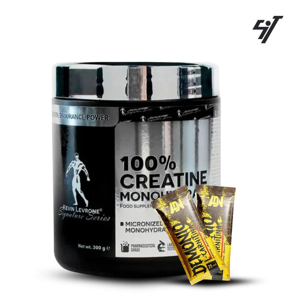 CREATINA MONOHIDRATADA KEVIN LEVRONE 300GR - 1