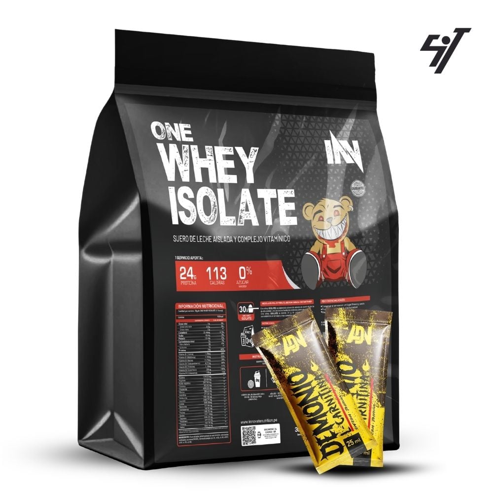 PROTEÍNA INN ONE WHEY ISOLATE 5 KG CHOCOLATE - 1