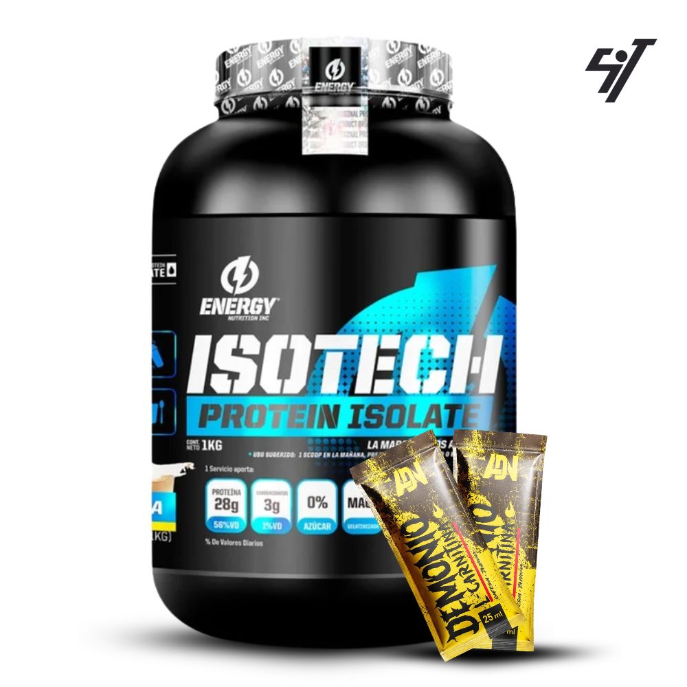PROTEINA ENERGY NUTRITION ISOTECH 1KG VAINILLA - 1