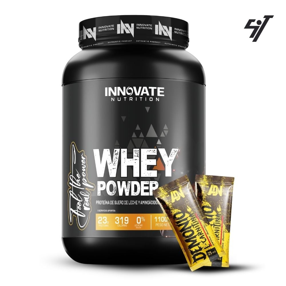PROTEÍNA WHEY POWDER 1100GR CHOCOLATE - 1