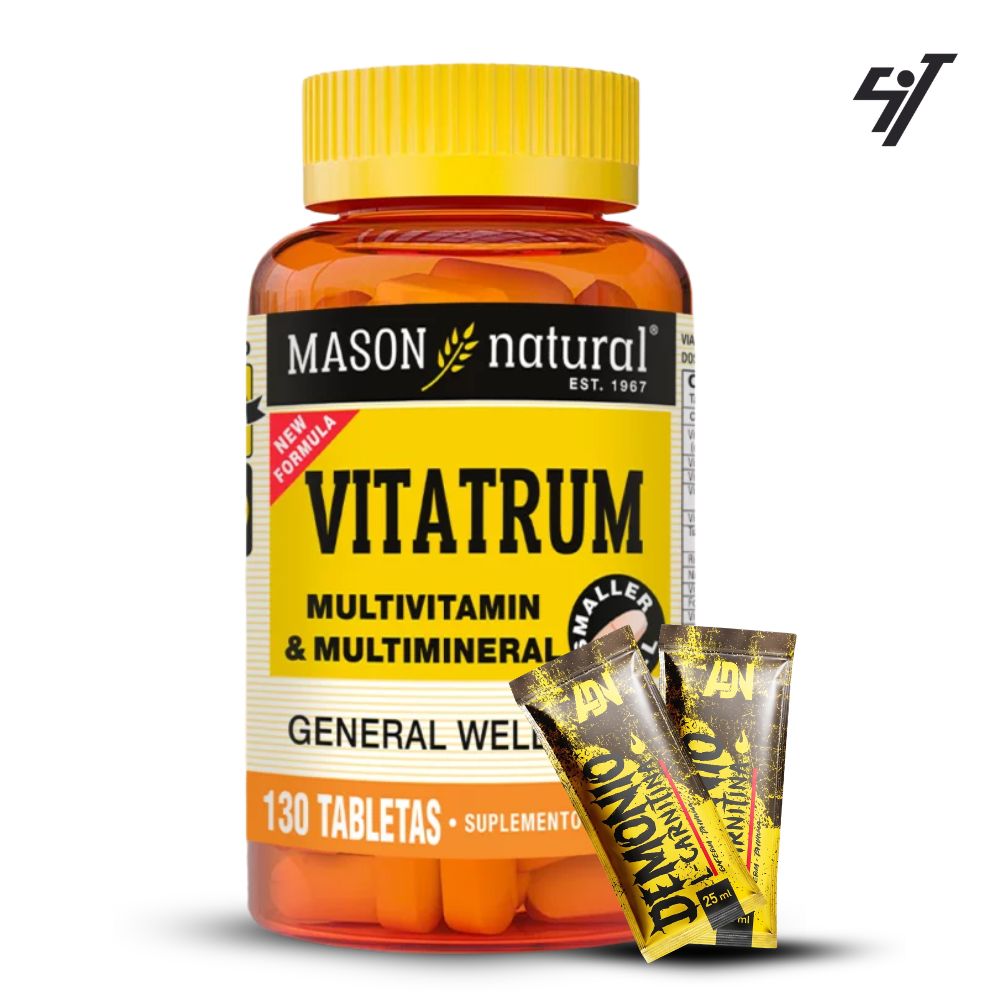 VITAMINA MASON VITATRUM MULTIVITAMIN Y MULTIMINERAL(130 TAB) - 1