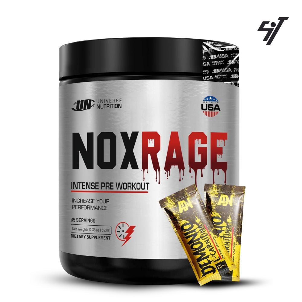 PRE ENTRENO UN NOX RAGE 350 GR FRUIT PUNCH - 1