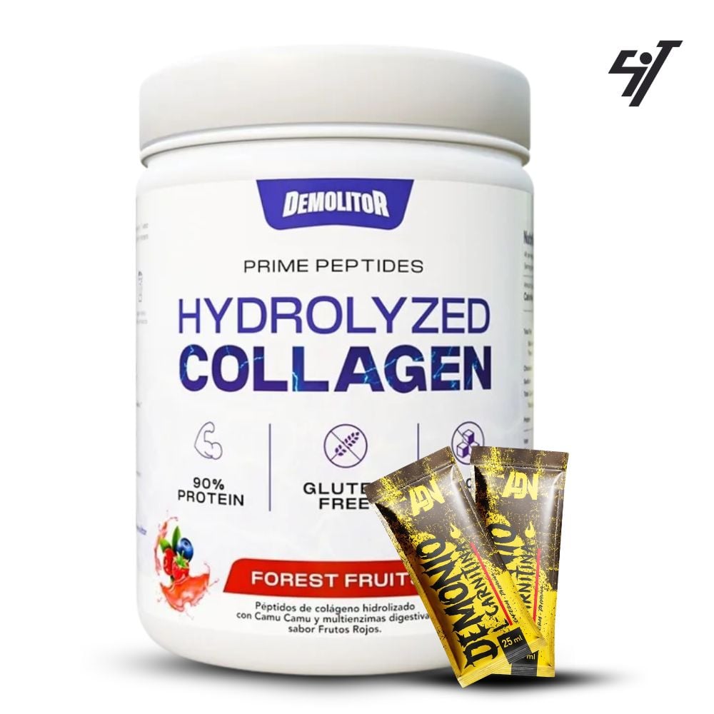 COLÁGENO HIDROLIZADO HYDROLYZED COLLAGEN PREMIUM 528GR FRUTOS DEL BOSQUE - 1