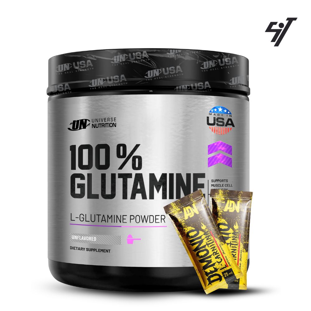 GLUTAMINA 500 G UNIVERSE NUTRITION - 1
