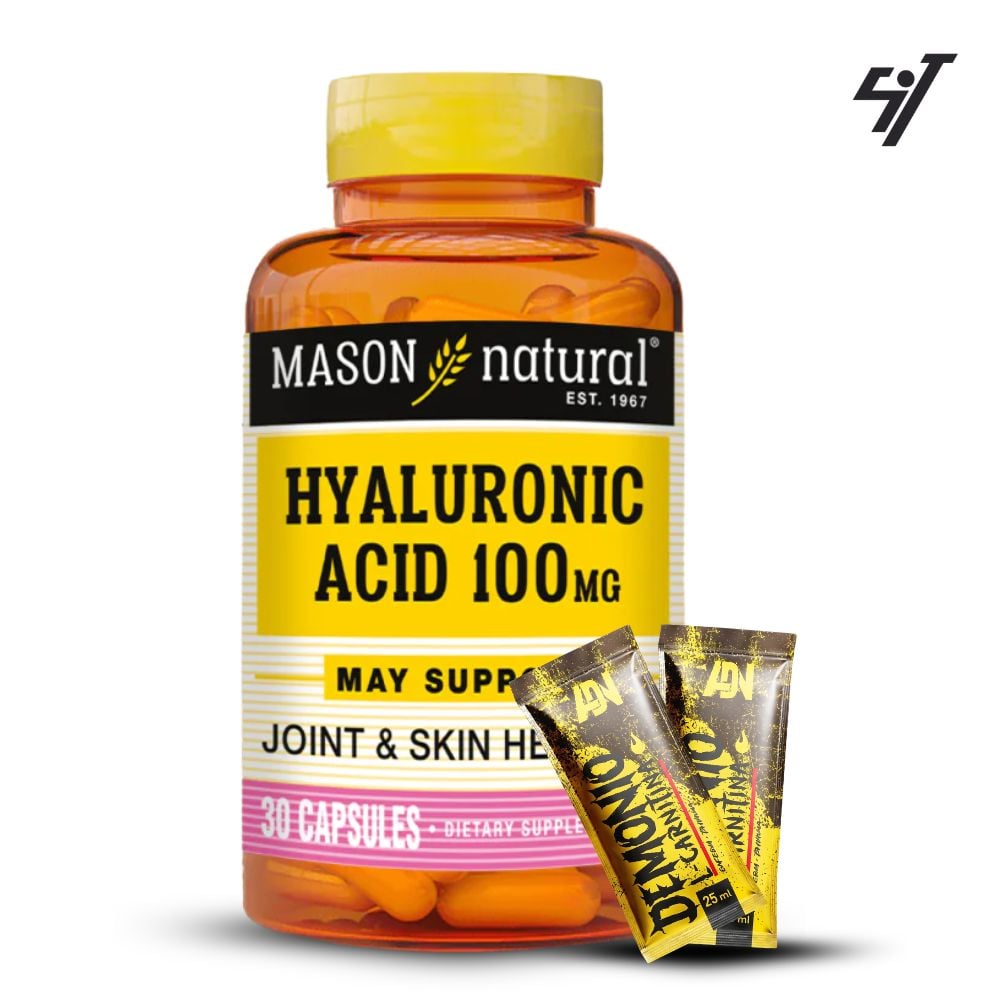 VITAMINA MASON HYALURONIC ACID 100MG (30 CAP) - 1