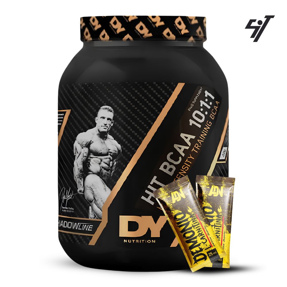 AMINOÁCIDOS DORIAN YATES HIT BCAA 1.2 KG 1011 FRESA SHAKER - 1