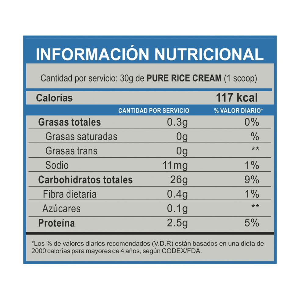 CREMA DE ARROZ 2.5 KG COOKIES - 1