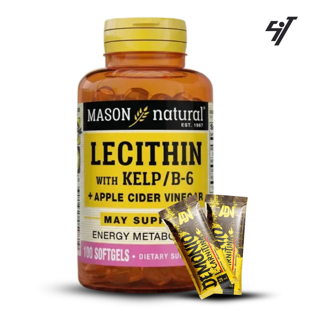 LECITHIN WITH KELP/B6 PLUS APPLE CIDER VINEGAR (100 SOFTG) - 1