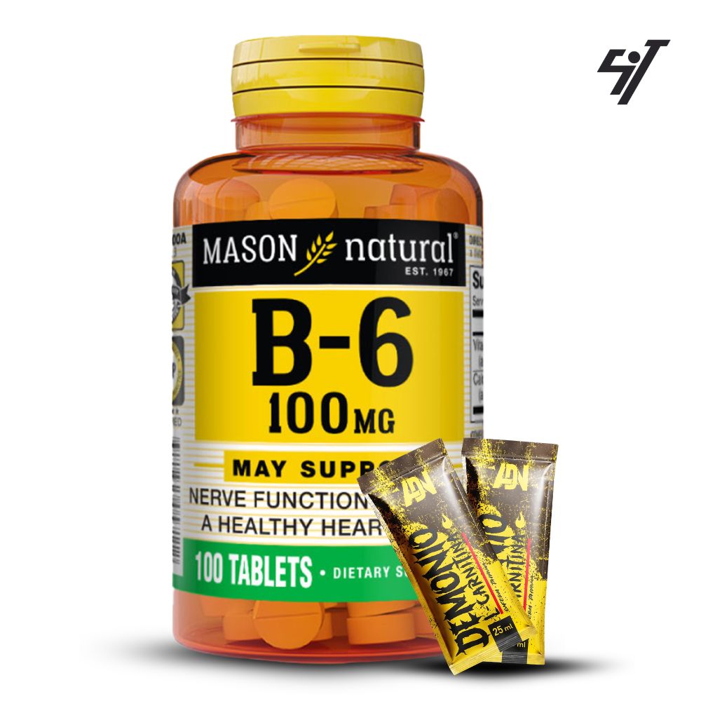 VITAMINA MASON B6 100 MG (100 TAB) - 1