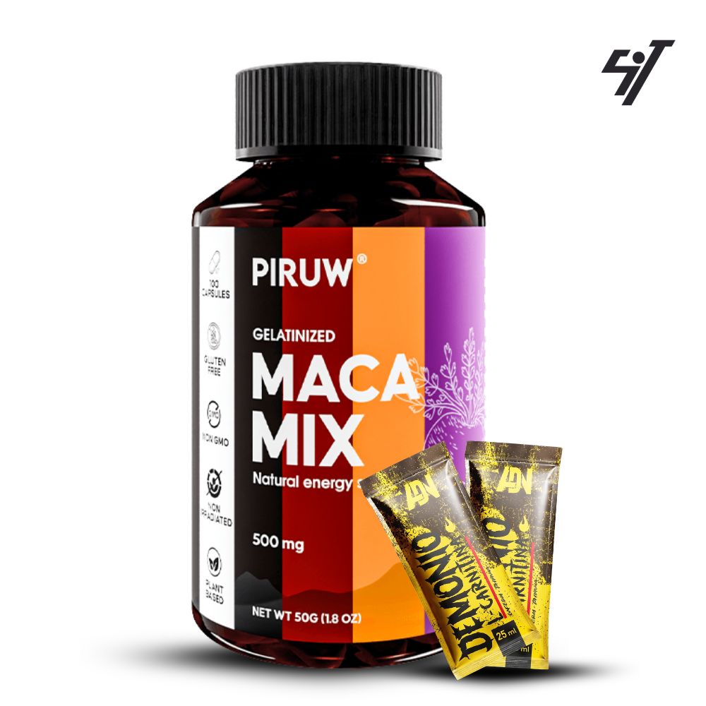 MACA MIX PIRUW 100 CÁPSULAS - 1