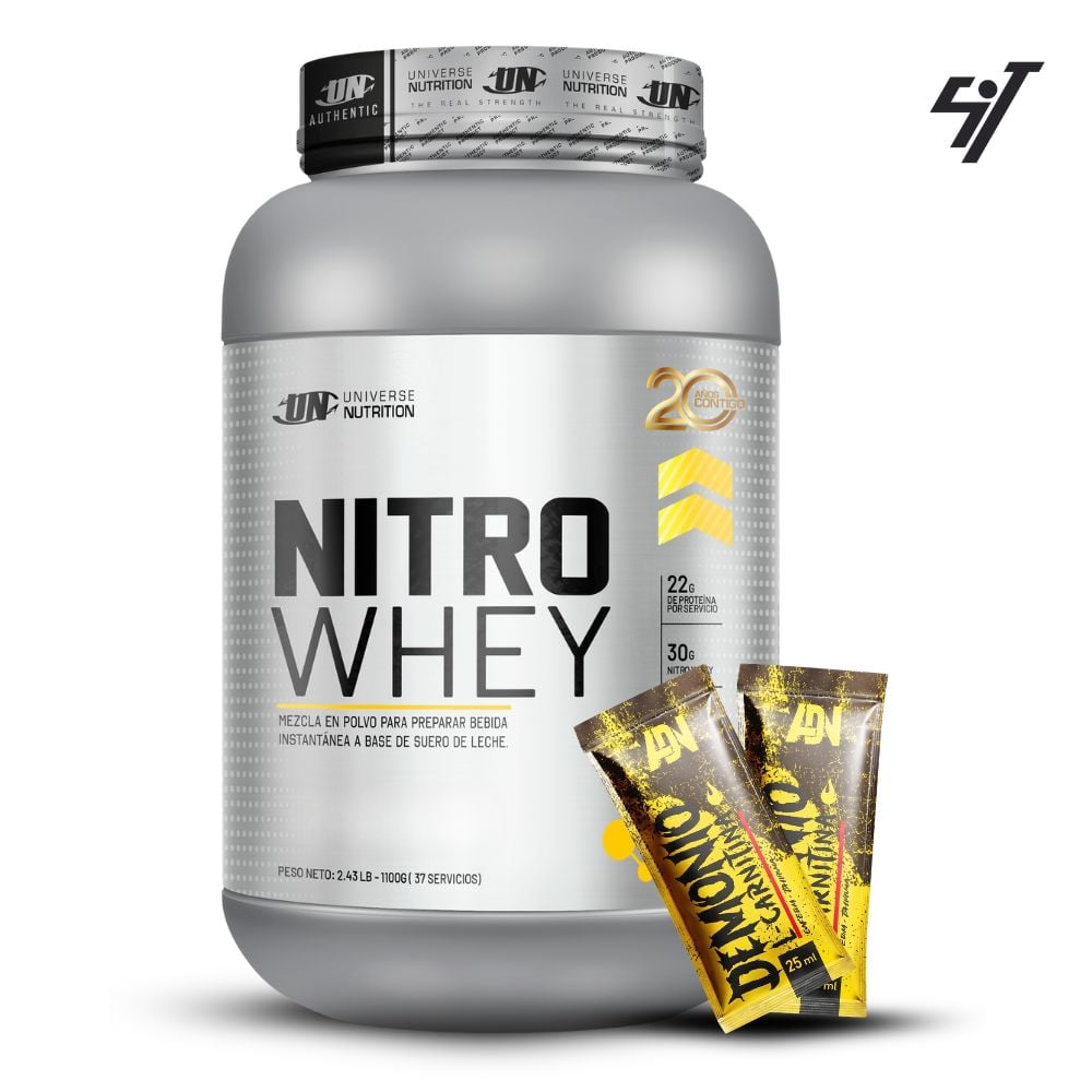 NITRO WHEY DE 1.1 KG COOKIES - 1