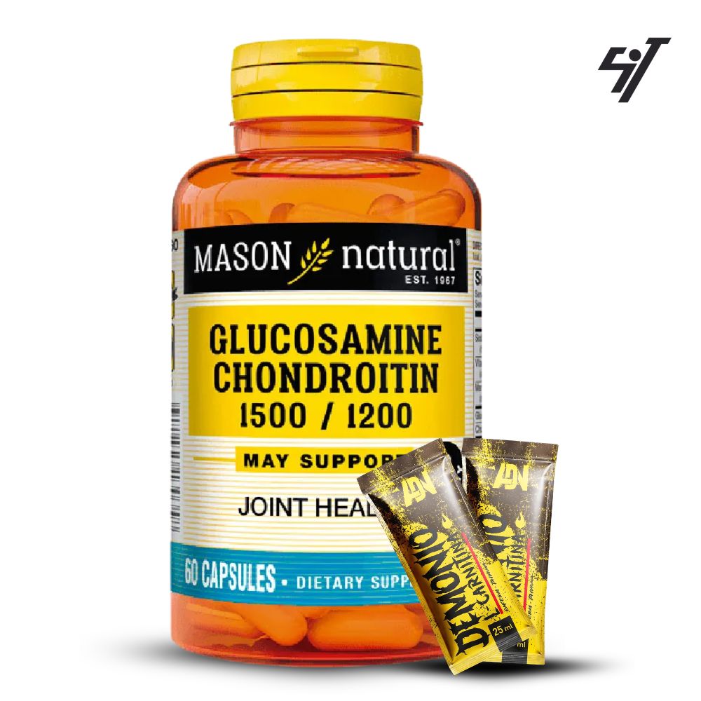 VITAMINA MASON GLUCOSAMINE CHONDROITIN 1500/11 (60 CAP) - 1