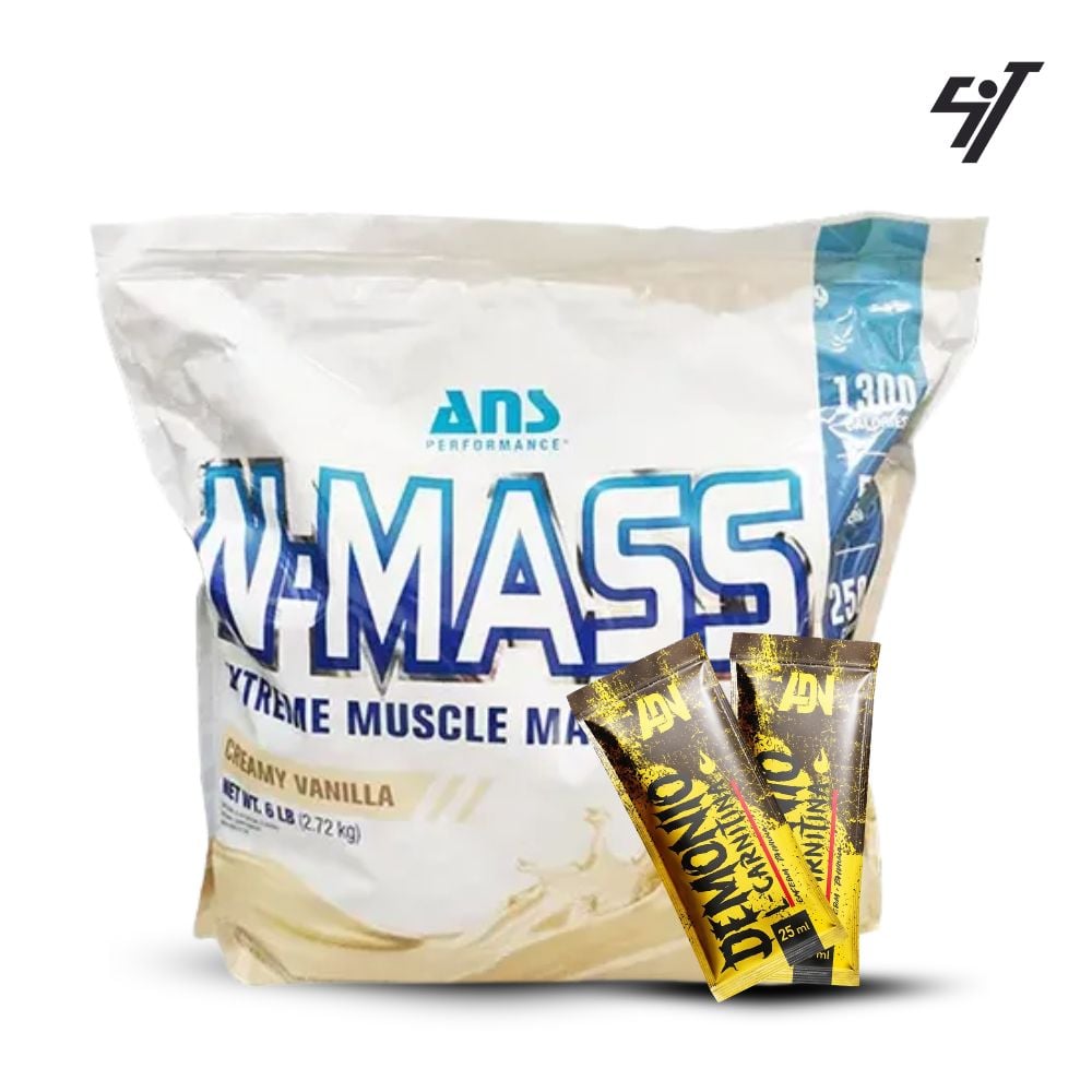 GANADOR DE PESO ANS N MASS 6 LB VAINILLA - 1