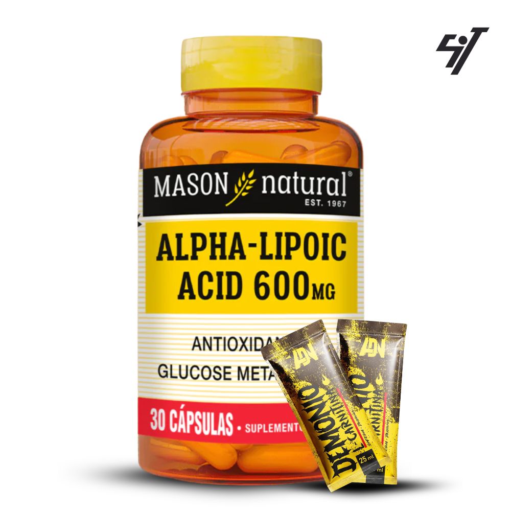 MASON ÁCIDO ALFA LIPOICO 600 MG CÁPSULAS 30 CAPS - 1