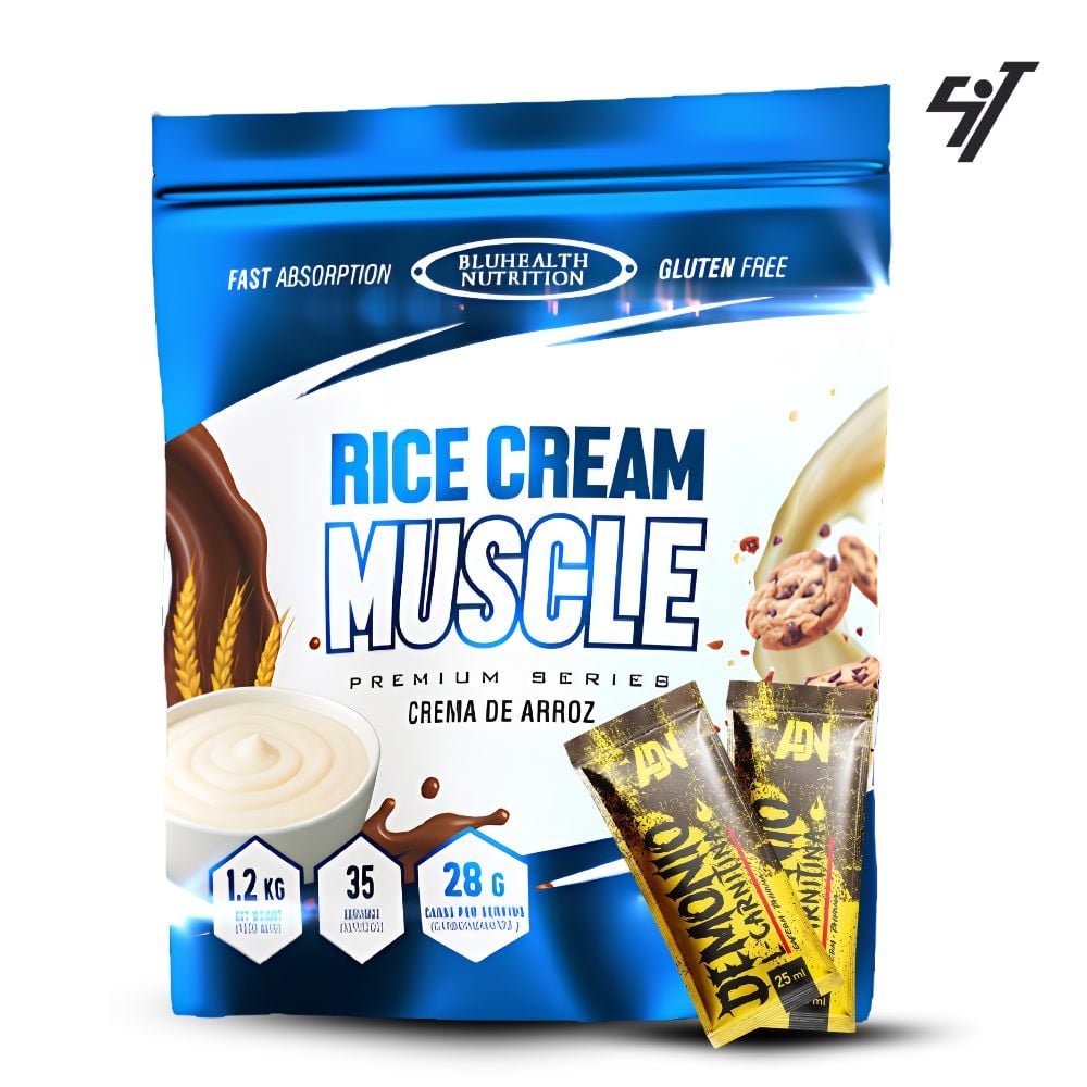 CREMA DE ARROZ 1KG VAINILLA+SHAKER - 1