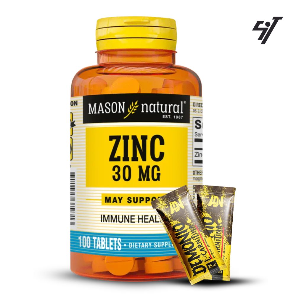 ZINC 30MG MASON (100 TAB) - 1