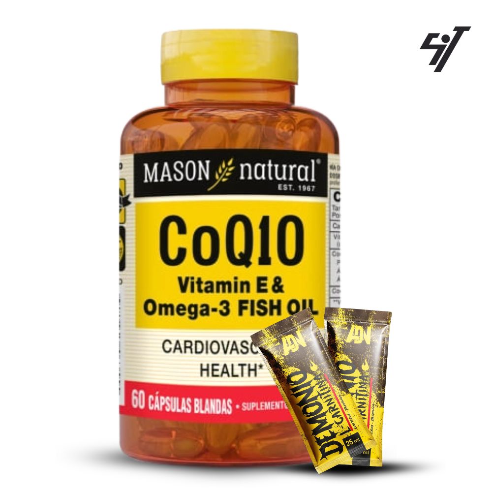 VITAMINA MASON CO Q10 VITAMIN E Y OMEGA-3 FISH OIL(60 SOFTG) - 1