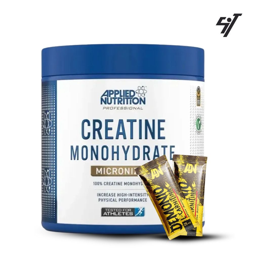 CREATINA MONOHIDRATADA APPLIED NUTRITION 500GR - 1