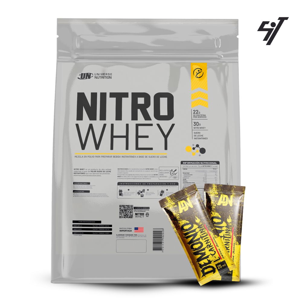 NITRO WHEY DE 5 KG COOKIES - 1