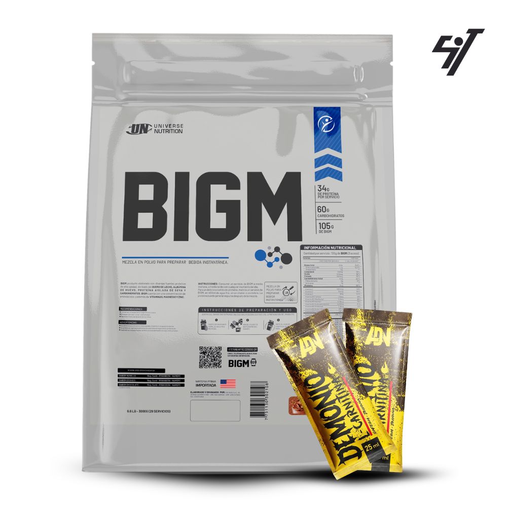PROTEÍNA UN BIGM 3 KG CHOCOLATE - 1