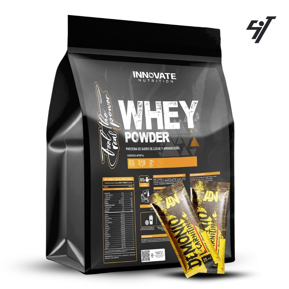 PROTEÍNA WHEY POWDER 3 KG CHOCOLATE - 1