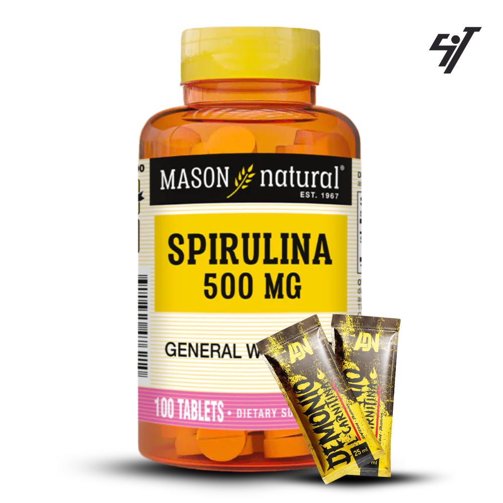 VITAMINA MASON SPIRULINA 500 MG (100 TAB) - 1