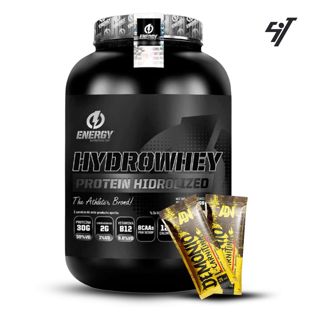 PROTEINA HIDROLIZADA ENERGY NUTRITION HYDROWHEY 1KG VAINILLA - 1