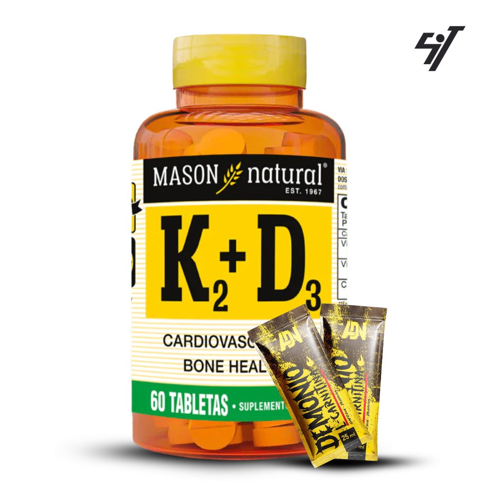 VITAMINA K2 + D3 60 TABLETAS - 1