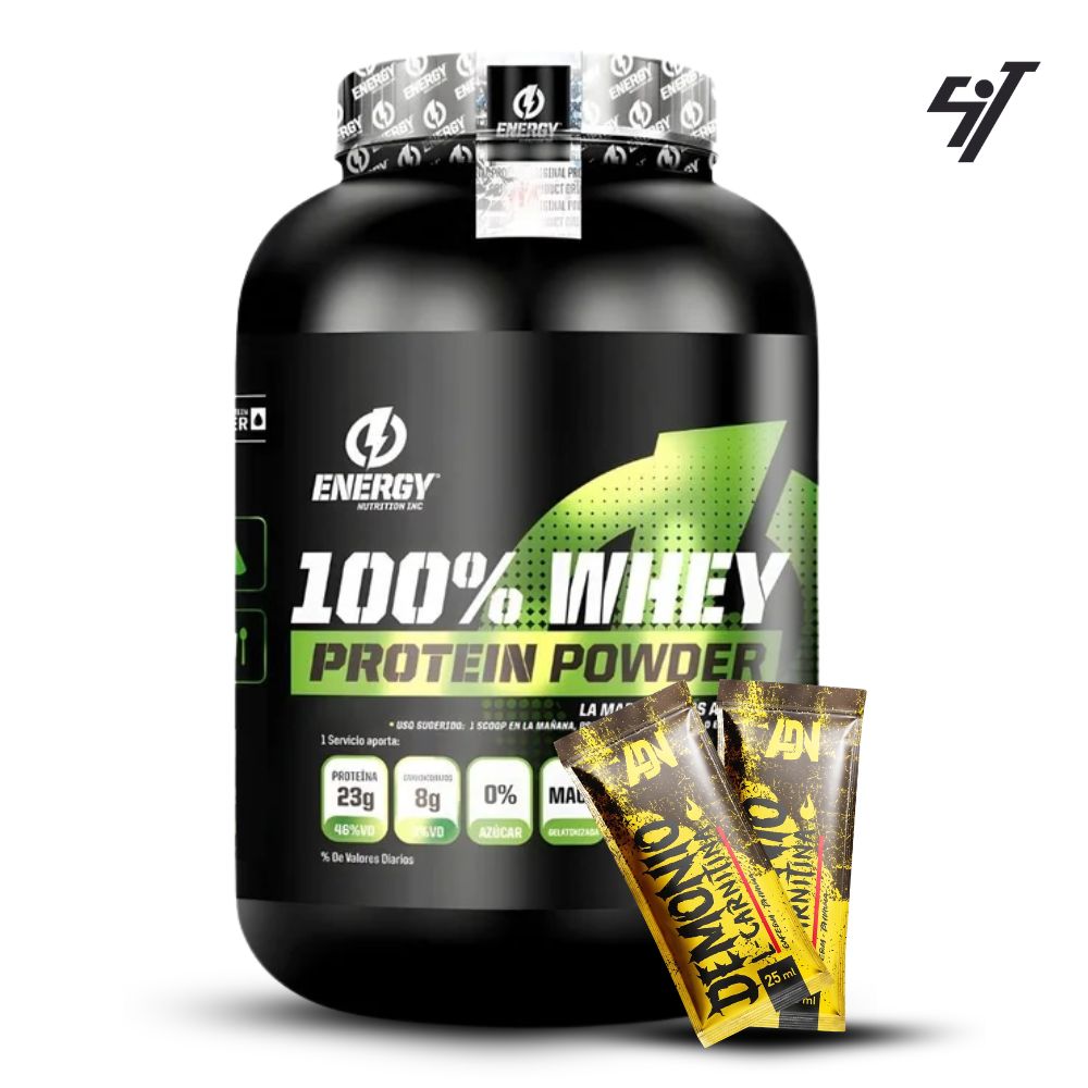 PROTEINA ENERGY NUTRITION 100% WHEY 1KG VAINILLA - 1