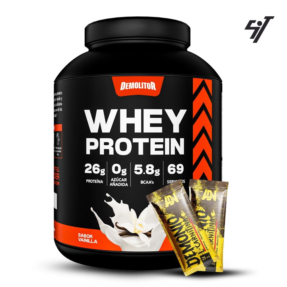 PROTEÍNA DEMOLITOR WHEY PROTEIN 5LB VAINILLA - 1
