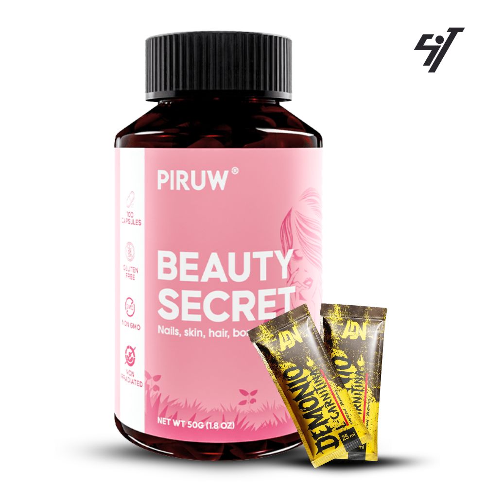 VITAMINA BEAUTY SECRET PIRUW 100 CÁPSULAS - 1